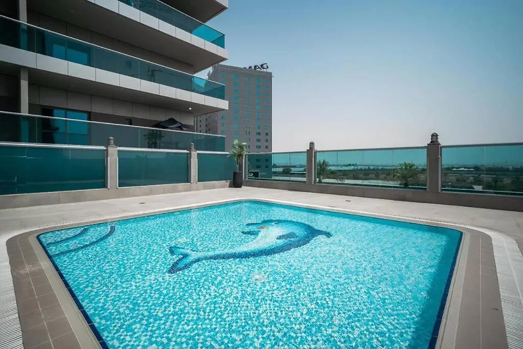 Elegant Studio With Pool And Gym Dubai 0*,